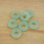 Glass Round Spacer Beads 12mm Imitated Jade 100pcs 4