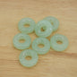 Glass Round Spacer Beads 12mm Imitated Jade 100pcs
