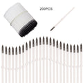 Beadable Pencil Replacement Refill Slim Transparent 0.5mm 200pcs