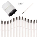 Beadable Pencil Replacement Refill Slim Transparent 0.5mm 200pcs