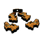Silicone Focal Beads Scooby Doo Sitting Pose 20pcs