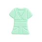 Silicone Focal Beads Kimono Design With Detailed Belt 10pcs 8
