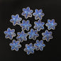 Transparent Aurora Laser Acrylic Beads Iridescent Mixed Shapes 2pcs 32