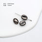 Metallic Color Coffee Bean Acrylic Beads 10mm CCB Plastic 100pcs 4