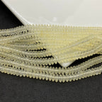 Glass Abacus Spacer Beads 6mm Cracked 148pcs 6