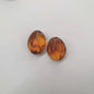 Transparent Acrylic Beads Imitation Amber Mixed Shapes 100pcs 8
