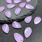 Czech Glass Beads Leaf 18mm Imitation Jade Translucent Green 50pcs 12