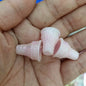 Painted Cone Acrylic Beads 18-20mm Glow In The Dark Pastel 100pcs 3