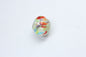 Lampwork Irregular Shaped Glass Beads 22mm Colorful Glossy 50pcs 13