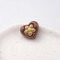 Floral Heart Acrylic Beads 21mm Colorful Mixed 50pcs 19