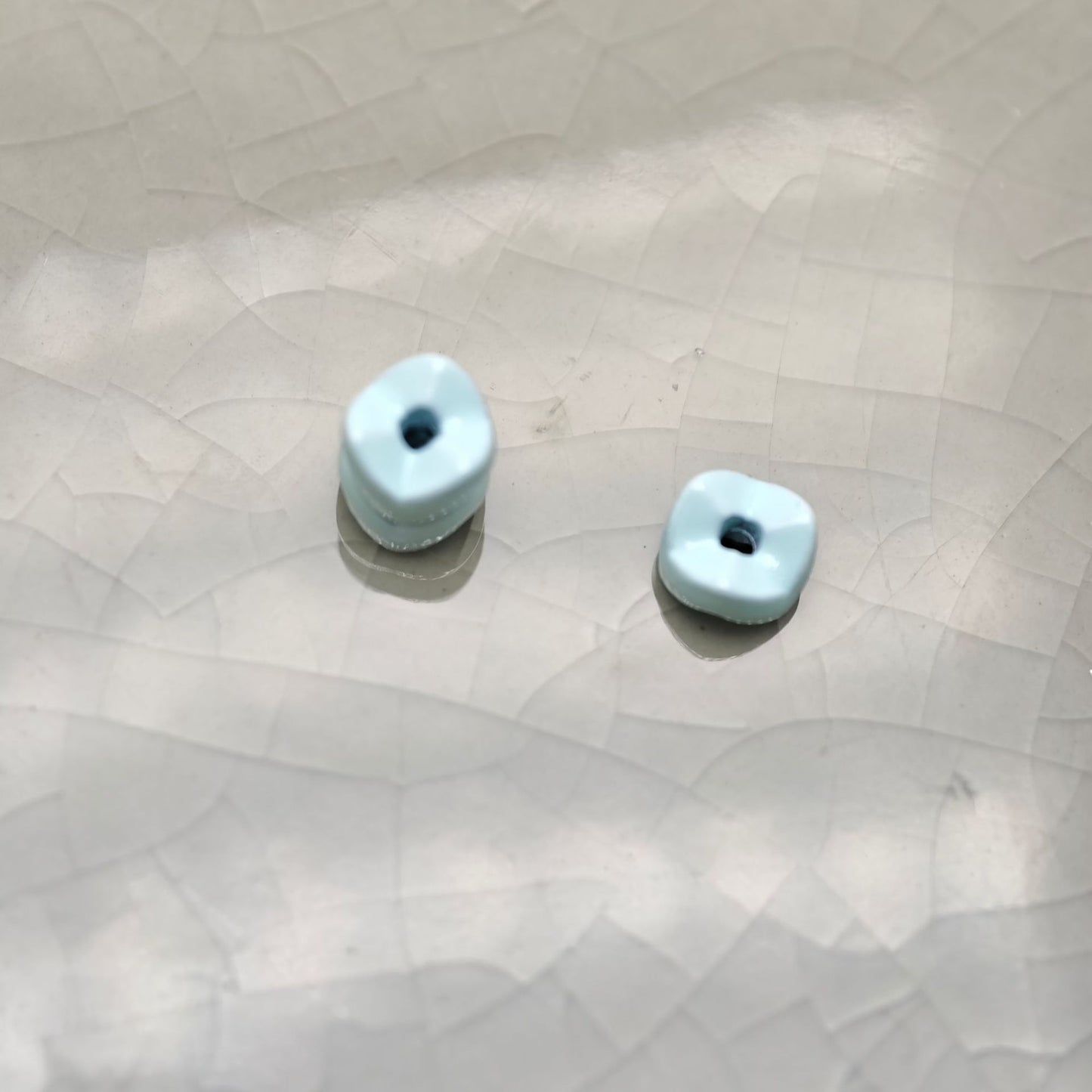 Alloy Wave Spacer Beads 6mm Baking Painted Zinc 30pcs 8