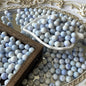 Crackle Round Glass Beads 10mm Imitation Porcelain Pastel Colors 120pcs 26