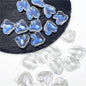 Czech Glass Peony Glass Beads 19mm Translucent Crimson 50pcs 6
