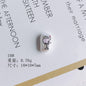 Hand Painted Irregular Shaped Acrylic Beads Imitation Pearl 10pcs 14