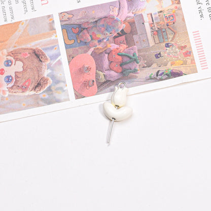 Tulip Metal Beads 21mm Baking Painted Solid Zinc Alloy 10pcs 8