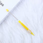 Beadable Mechanical Pencil Translucent Glittered Plastic Barrel 0.5mm 14