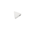 Stainless Steel Triangular Metal Beads 9mm Glossy Mirror Surface 10pcs 6