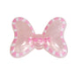 Sweet Polka Dotted Bow Acrylic Beads 29mm Colorful Mixed 10pcs 22