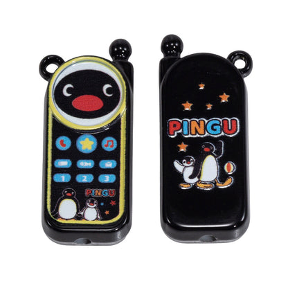 Hello KT & Pingu Phone Acrylic Square Beads 40mm 10pcs 15