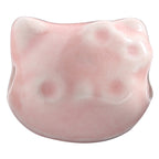 Hello KT Ceramic Beads 15mm Pastel Pink Blue Glossy 10pcs 5