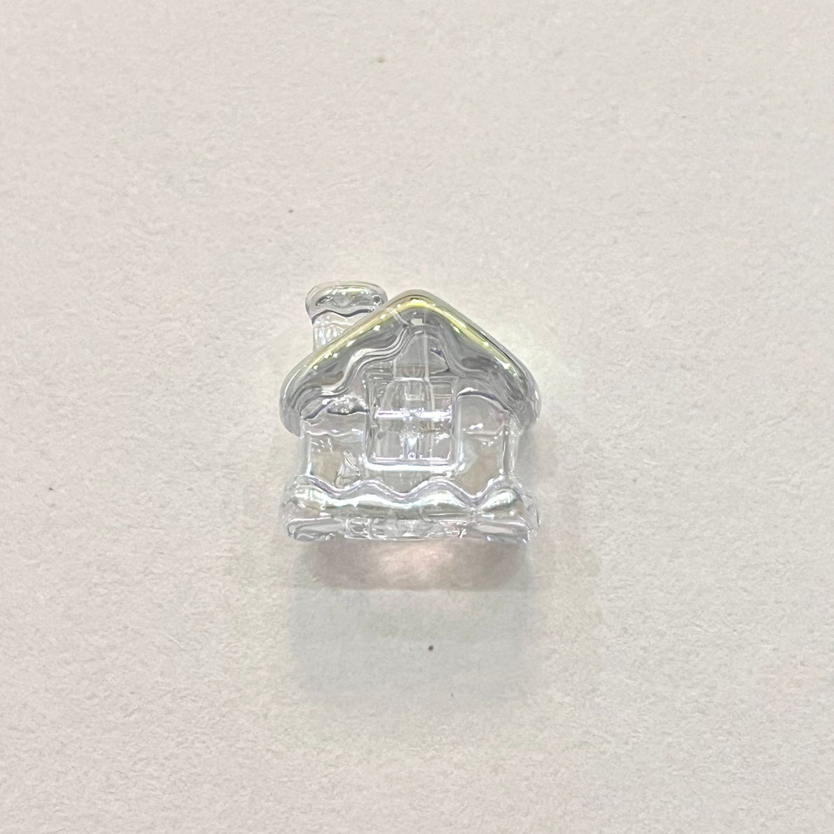 Transparent Snow House Acrylic Beads 20mm Assorted Colors 10pcs 8
