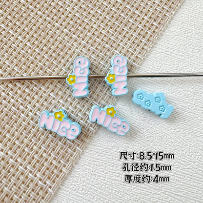 Camera Milk Carton Painted Metal Beads Glossy Enamel 20pcs 26