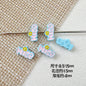 Camera Milk Carton Painted Metal Beads Glossy Enamel 20pcs 26