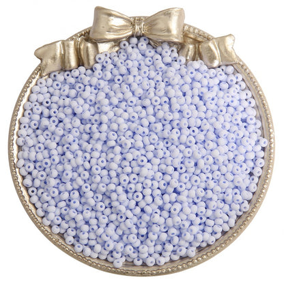 Frosted Seed Glass Beads 4mm Pastel Colors Matte Finish 320pcs 21