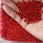 Transparent Round Glass Beads 6mm Crystal Clear Colors 100pcs 17