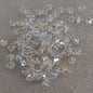 Electroplated Seed Glass Beads 4mm Faceted Multi Colored 40pcs 26