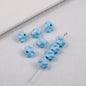 Acrylic Irregular Trim Spacer Beads 10mm 50pcs 18