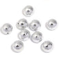 Plated Bubblegum Beads 20mm Wrinkled Foil Finish Mixed Colors 50pcs 7