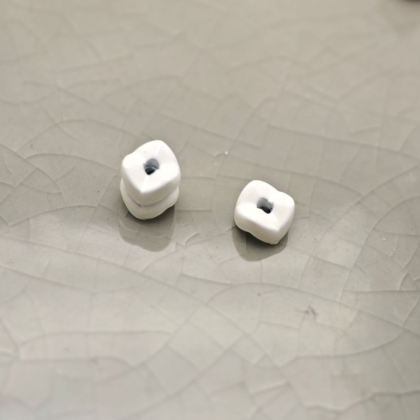 Alloy Wave Spacer Beads 6mm Baking Painted Zinc 30pcs 9