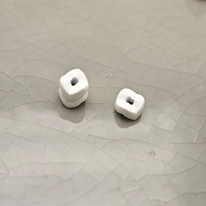 Alloy Wave Spacer Beads 6mm Baking Painted Zinc 30pcs 9