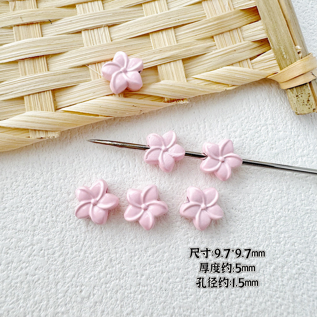 Baking Painted Cheese Animal Metal Beads Whimsical Pastel Colors 20pcs 16