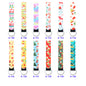Christmas Printed Neoprene Wrist Hand Sanitizer Lipstick Holder Keychain 10pcs 5