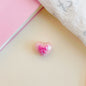 Dual Color Butterfly Bow Heart Acrylic Beads 17mm Glossy Gradient 100pcs 11