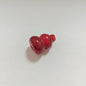 Vintage Lampwork Gourd Glass Beads 16x20mm Confetti Phoenix Tail 10pcs 3