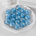 Twilight Rose Resin Beads 16mm Round Mixed Colors 20pcs 5