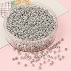 Metallic Seed Glass Beads 2mm Premium Colorful Shimmering 3000pcs 6