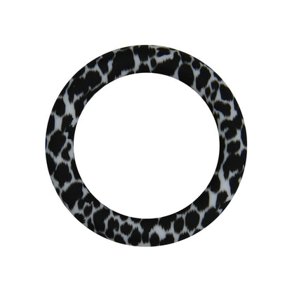 65mm Printed Silicone Rings Floral and Geometric Designs