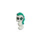 Silicone 3D Focal Beads Seahorse Textured Pastel Manes 20pcs 8