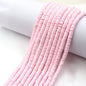 Flat Clay Beads 6mm Solid Color Polymer Spacer Beads 10strands 5