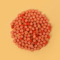 Flat Clay Beads 9mm Love Color Spot Polymer 100pcs 6