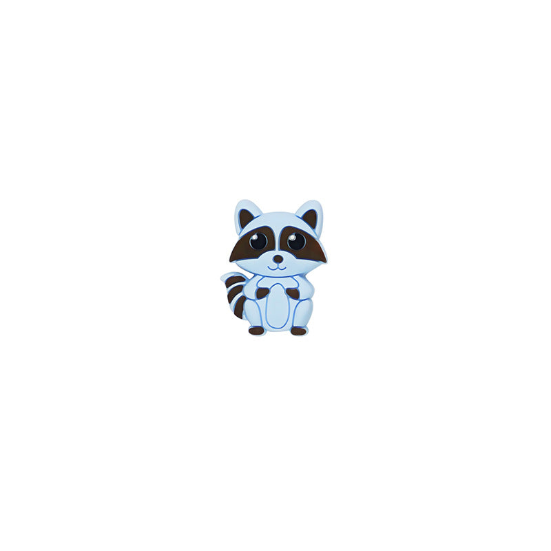 Silicone Focal Beads Little Bear Sitting Pose 10pcs 9
