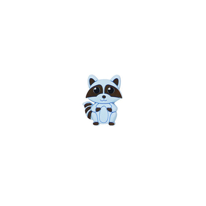 Silicone Focal Beads Little Bear Sitting Pose 10pcs 9