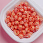 Plating Small Flying Saucer Acrylic Beads 10mm UV Colors Mixed 20pcs 15