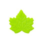 Silicone Focal Beads Maple Leaf Detailed Vein Patterns 20pcs 6