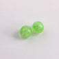 Transparent Fireworks Pattern Acrylic Beads 15mm Colorful 50pcs 11