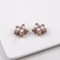 Waffle Pattern Star Acrylic Beads 19mm Colorful Mixed 20pcs 7
